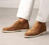 Men's suede loafers