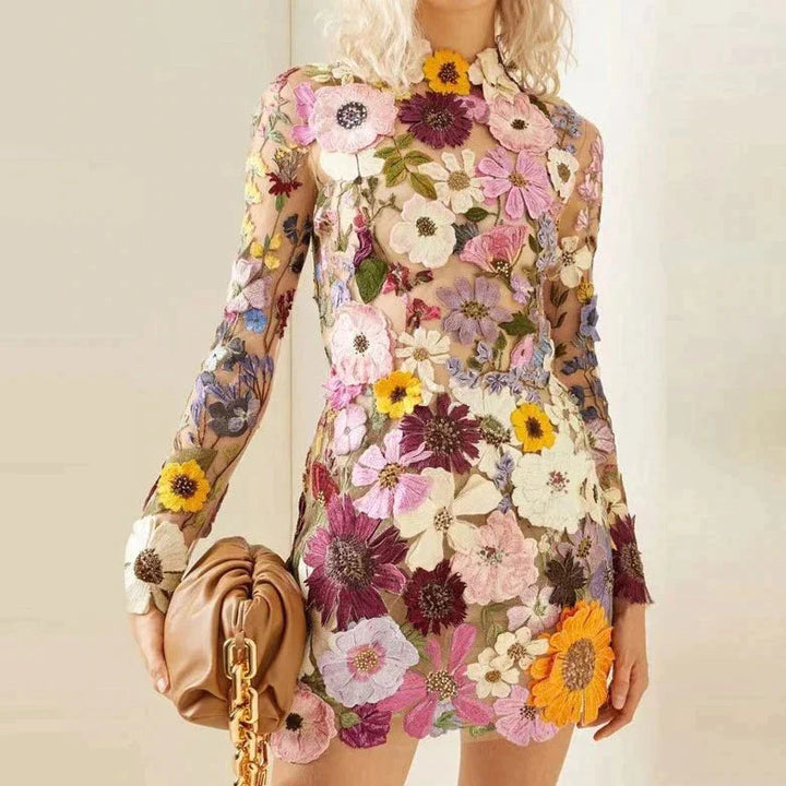 Perfect floral dress for spring and summer