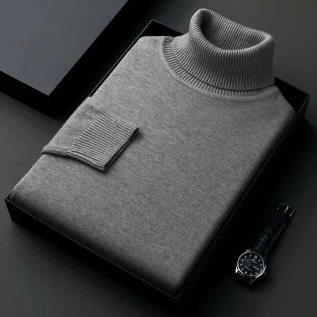 Roll neck jumper