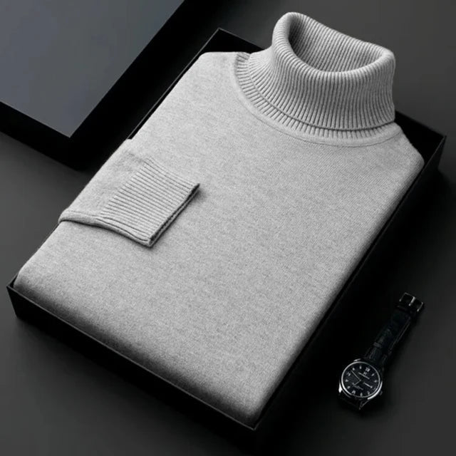 Roll neck jumper