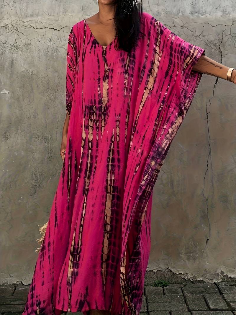 Oversized kaftan dress