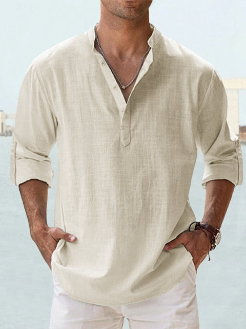 Adrian | Breathable linen shirt