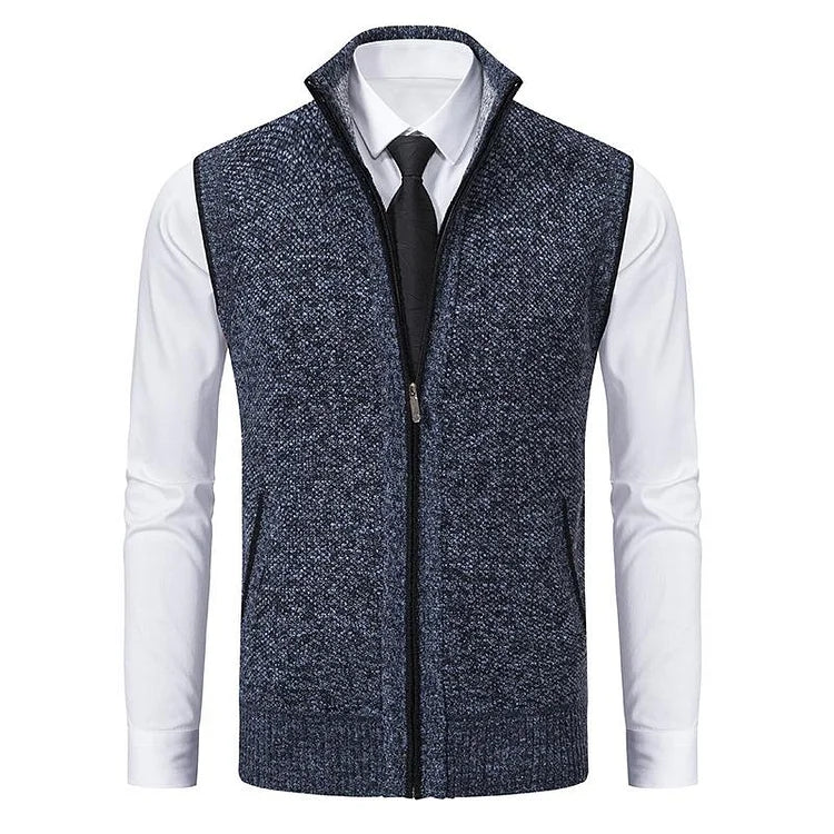 Men's fleece work waistcoat