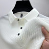 Breathable summer shirt with mesh V-neck