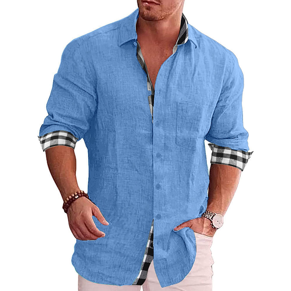 Summer shirt with buttons and pockets