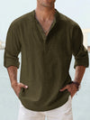 Breathable linen shirt