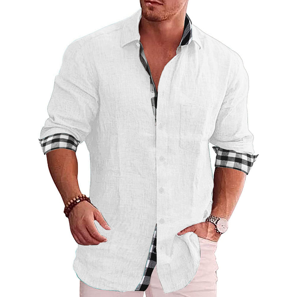 Summer shirt with buttons and pockets