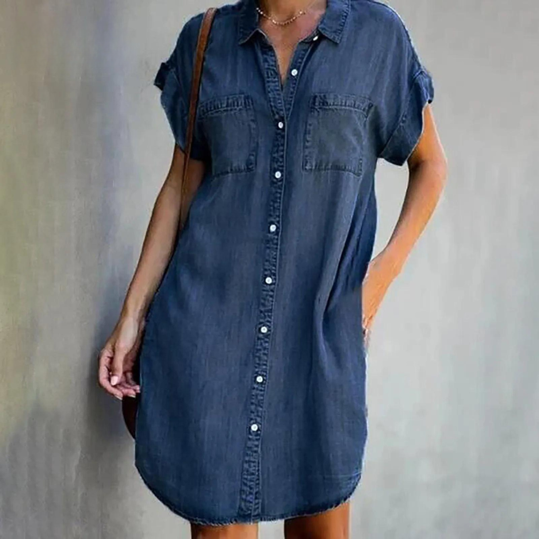 Denim dress