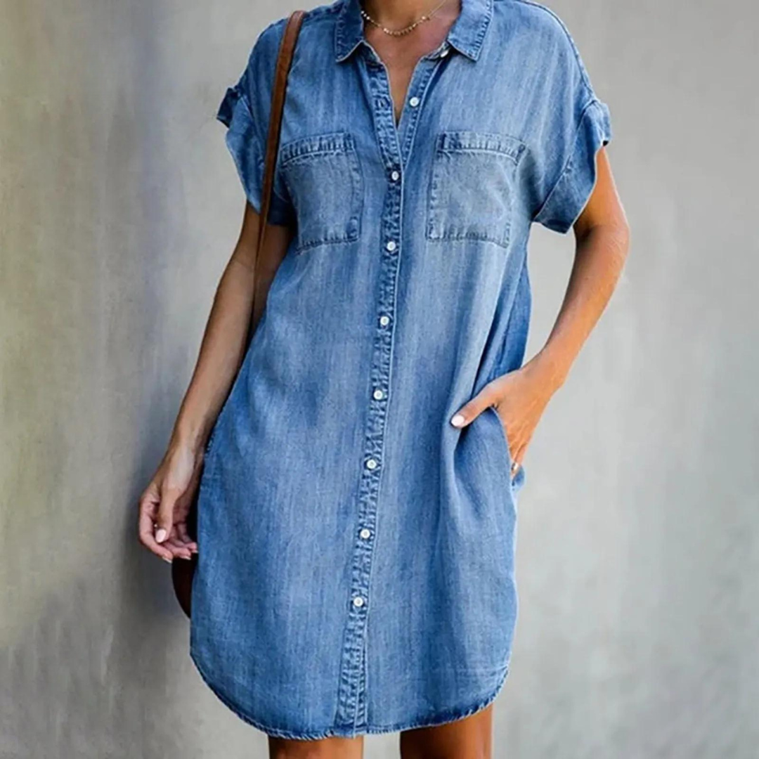 Denim dress