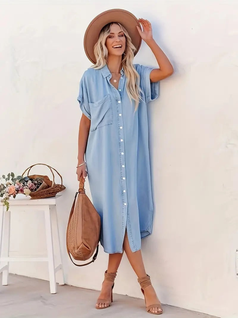 Stylish shirt dress