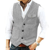 Men's suit cashmere single-breasted waistcoat