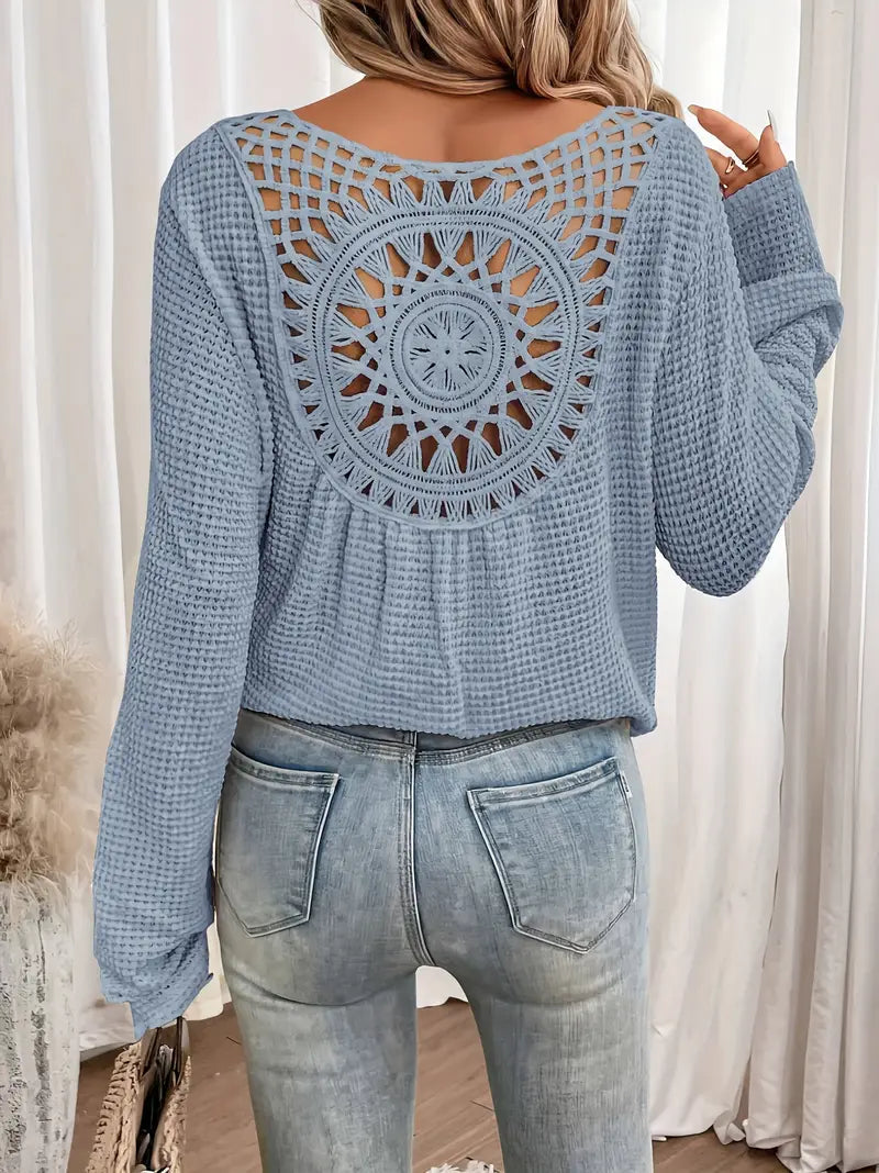 Long-sleeved top