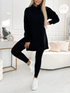 Elegant hoodie and legging set