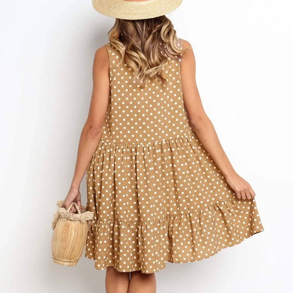 Summery chiffon dress