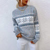 Knitted winter jumper