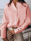 Buttoned long sleeve blouse